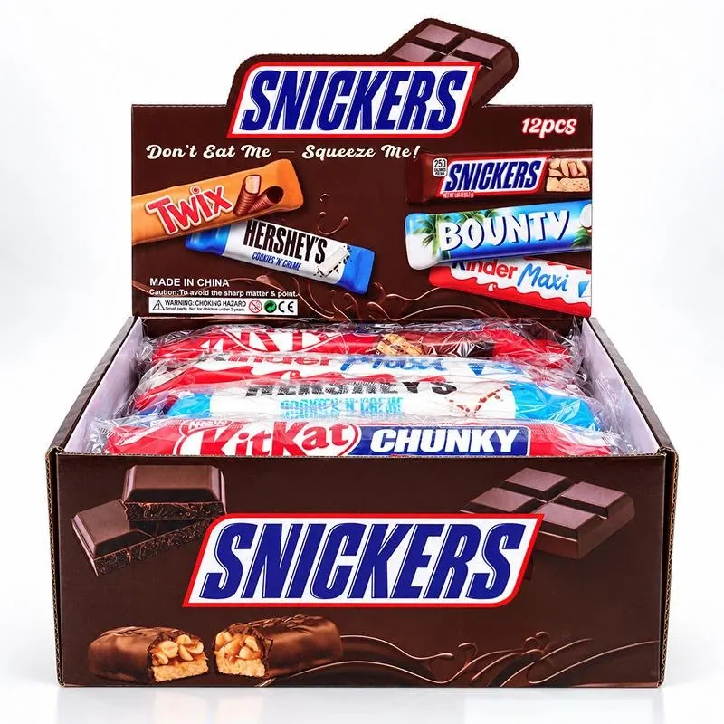Squishy Squeeze - Treat Series Chocolate Bar - 5cm X 20cm - 8 Assorted - PU Foam – image 4