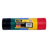 Tape Electrical 5 Assorted Colours (Green, Yellow, Blue, Red & Black) 19mm X 3m 10pk – image 3