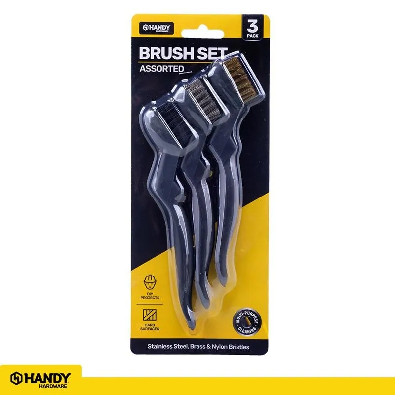 Brush Wire Set (Includes Plastic & Wire Bristles) 3pc – image 4