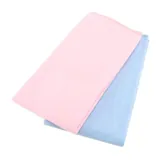 Baby Blanket Polar Fleece 70cm X 70cm Pink & Blue 180gsm – image 2