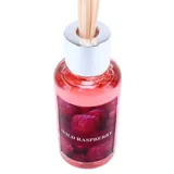Reed Diffuser 50ml Glass Bottle with Cap & Sticks - 8 Assorted Scents - Rose, Ocean Breeze, Vanilla, Lilac, Wild Raspberry, Frangipani, Strawberry, Lavender – image 2