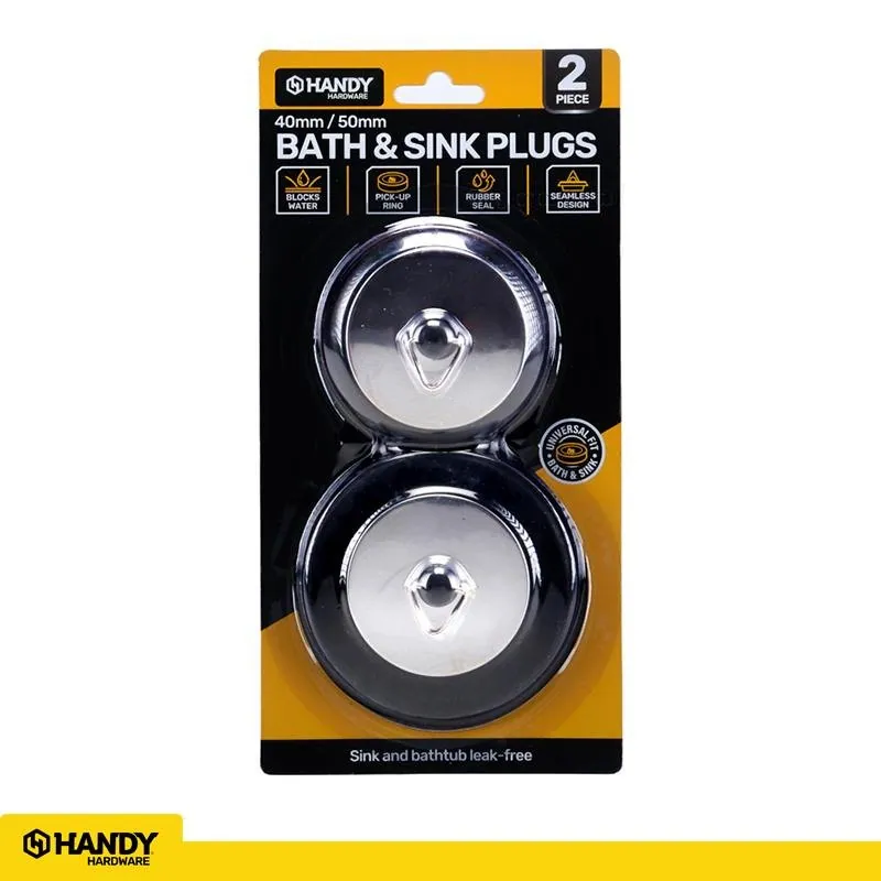 Plugs Sink & Bath 40mm & 50mm 2pc – image 4