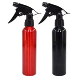 Spray Water Bottle Aluminium Trigger 280ml - 2 Assorted Colours Red, Black – image 4