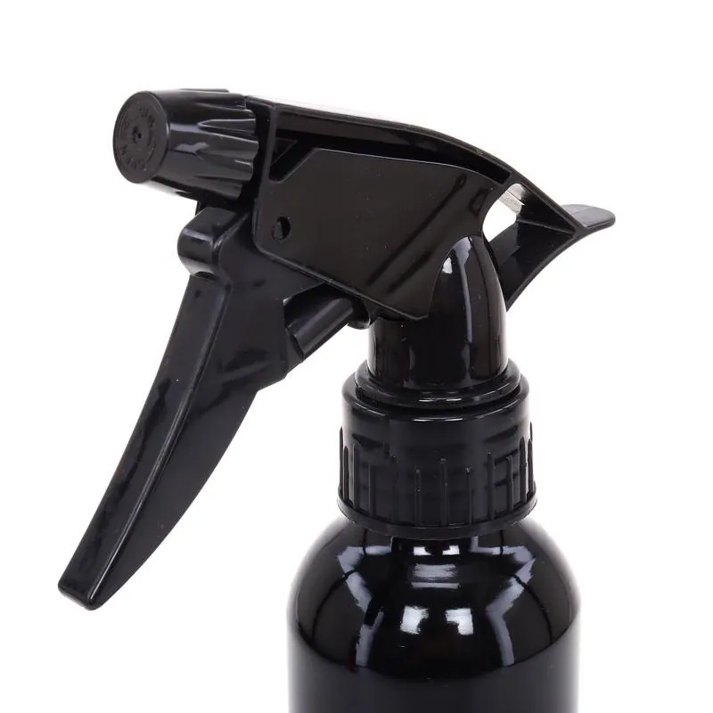 Spray Water Bottle Aluminium Trigger 280ml - 2 Assorted Colours Red, Black – image 2