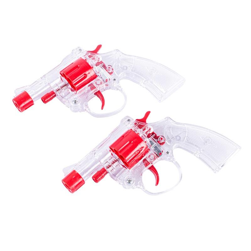 Clear Toy Cap Guns (2 Pack, Uses 8-Shot Ring Caps) — photo 3 of 3