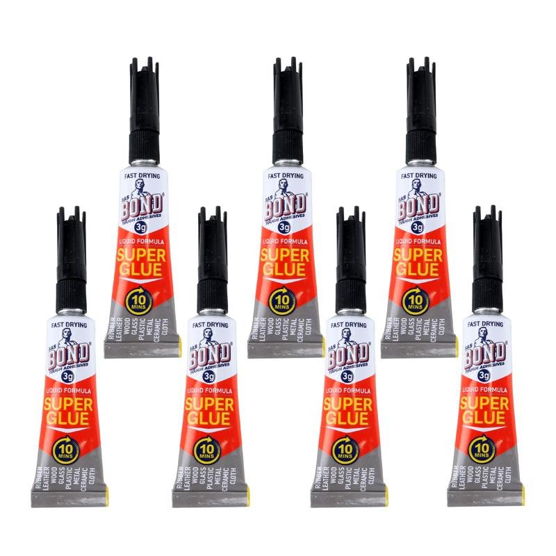 Super Glue Value Pack (7 x 3g Tubes) — photo 2 of 3