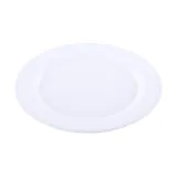 Melamine Plate Round Ø25cm X 1.9cm(h) - White – image 1