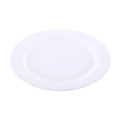 Melamine Plate Round Ø25cm X 1.9cm(h) - White