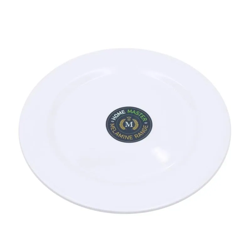 Melamine Plate Round Ø25cm X 1.9cm(h) - White – image 3