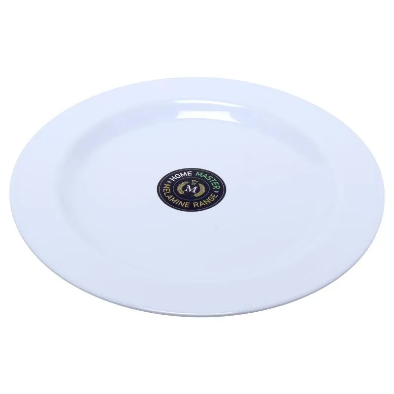 Melamine Plate Round Ø30cm X 1.9cm(h) - White – image 3