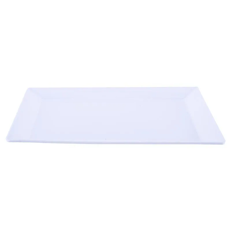 Melamine Platter Tray Rectangular 35cm X 25cm X 2cm - White – image 2