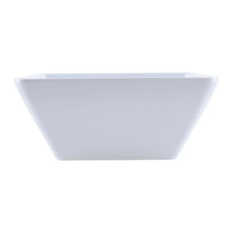 Melamine Bowl Square 20cm X 8.5cm - White – image 2