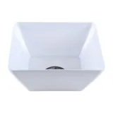 Melamine Bowl Square 20cm X 8.5cm - White – image 3