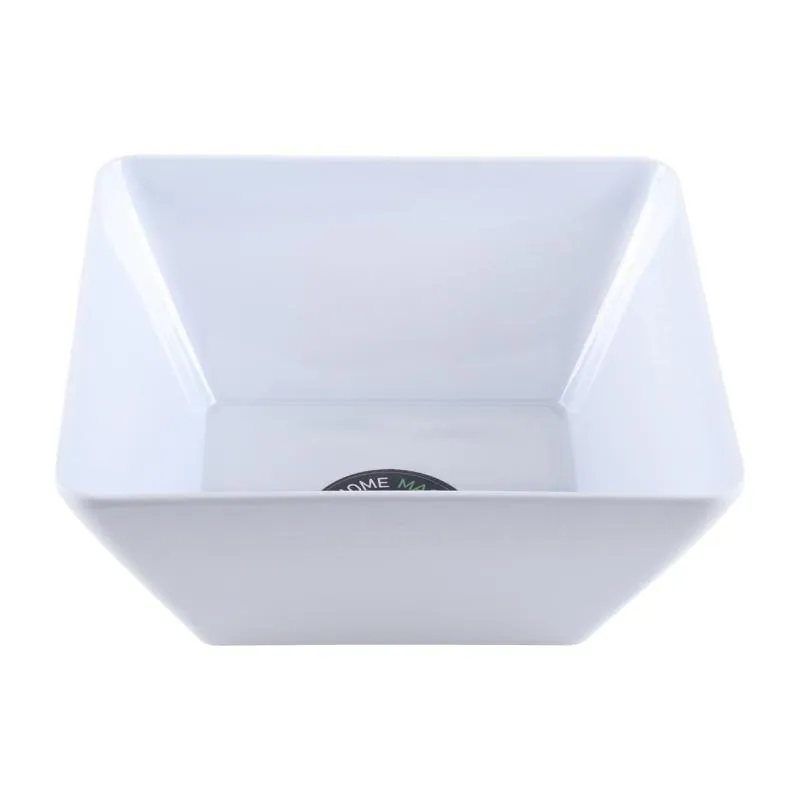 Melamine Bowl Square 20cm X 8.5cm - White – image 3