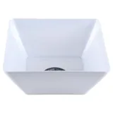 Melamine Bowl Square 25cm X 10.5cm - White – image 3