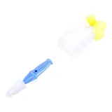 Baby Bottle & Teat Brush 2 in1 26cm X 5.5cm Pink, Blue & White – image 1