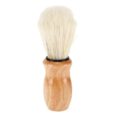 Shaving Brush with Wooden Handle
