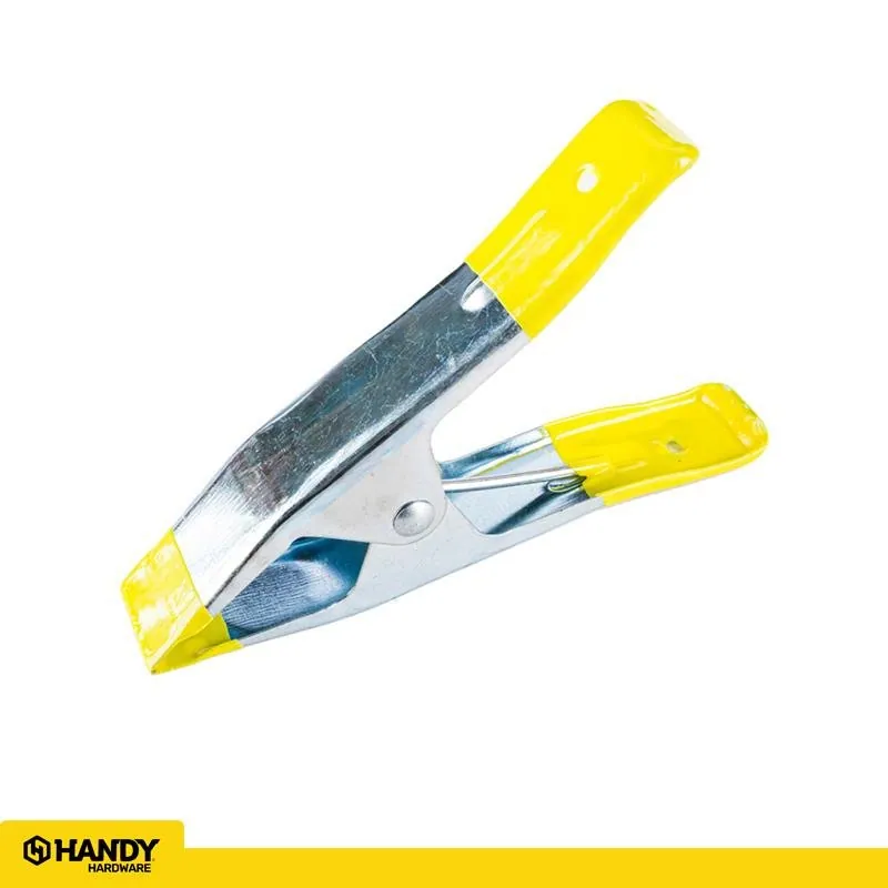 Clamp Metal Spring with PVC Coated Handles and Jaw 150mm (Jaw Opening 50mm) – image 4
