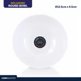 Melamine Bowl Round Ø12.5cm X 6.5cm(h) - White – image 4
