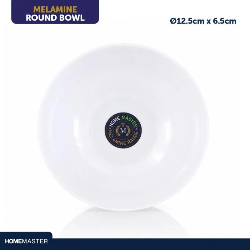 Melamine Bowl Round Ø12.5cm X 6.5cm(h) - White – image 4
