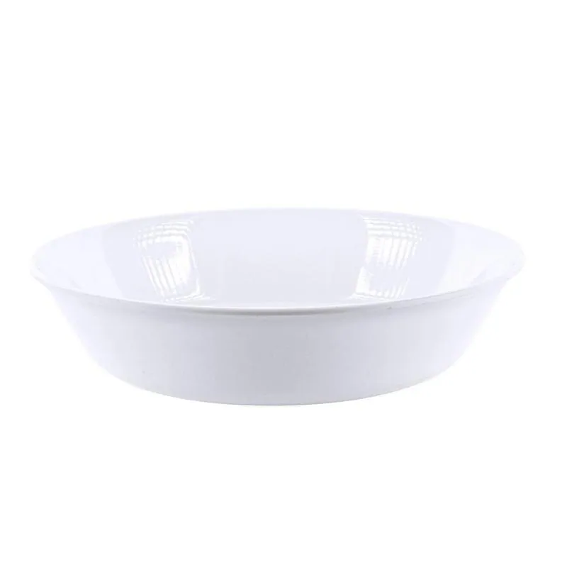Melamine Bowl Round Ø20cm X 5cm(h) - White – image 2