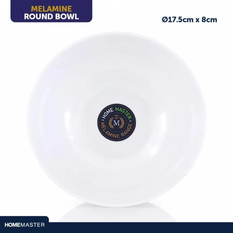 Melamine Bowl Round Ø17.5cm X 8cm(h) - White – image 4