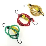 Bungee Cord Green, Red & Yellow 6pc Assorted Sizes (2 X 60cm, 2 X 90cm, 2 X 120cm) – image 2