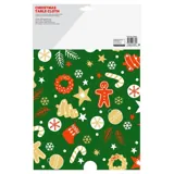 Table Cloth Flannel Backed Christmas 130cm X 225cm 4 Assorted Designs – image 2