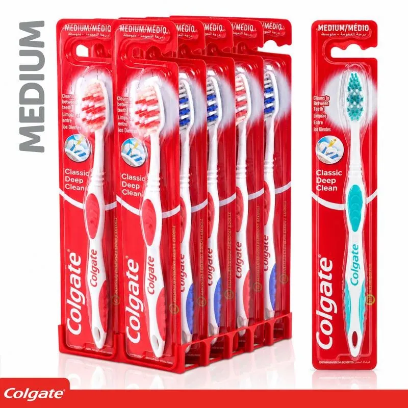 Colgate Toothbrush - Classic Deep Clean - Medium Bristle – image 4