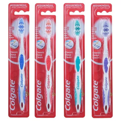 Colgate Toothbrush - Classic Deep Clean - Medium Bristle