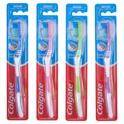 Colgate Toothbrush - Extra Clean - Medium Bristle