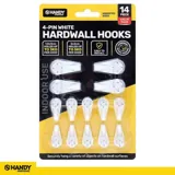 Hooks Hardwall Hangers Assorted Sizes 14pc (Holds Up To 5kg) – image 4