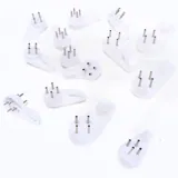 Hooks Hardwall Hangers Assorted Sizes 14pc (Holds Up To 5kg) – image 2