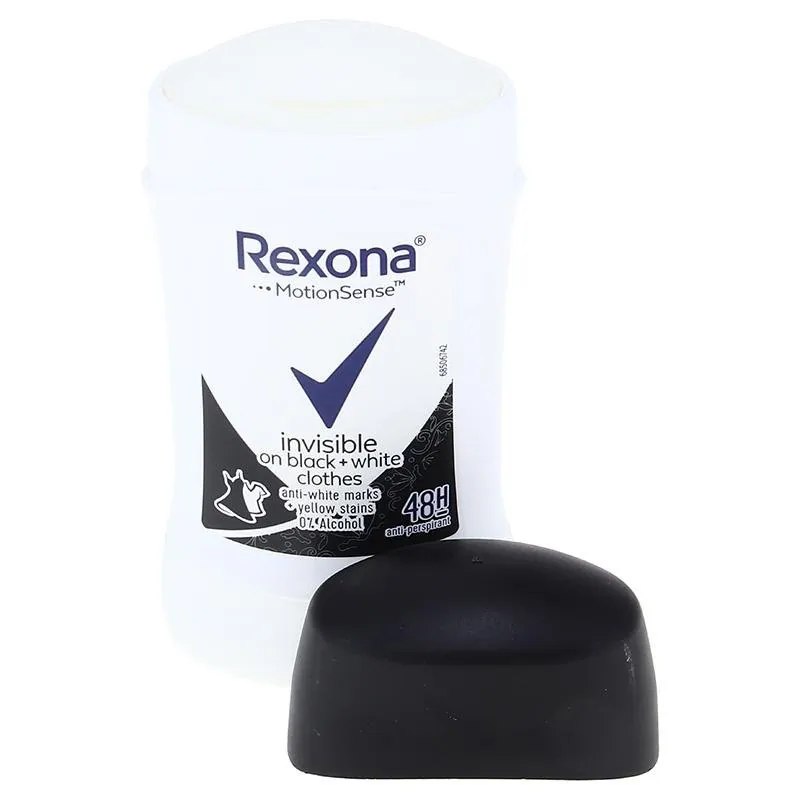 Rexona Deodorant Stick - Invisible Black & White 40g (Women) – image 2