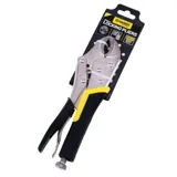 Locking Pliers Adjustable Carbon Steel Black & Yellow Comfort Grip Handle 250mm – image 3