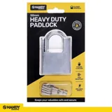Padlock Heavy Duty 50mm Includes 4 Keys 1pk – image 4
