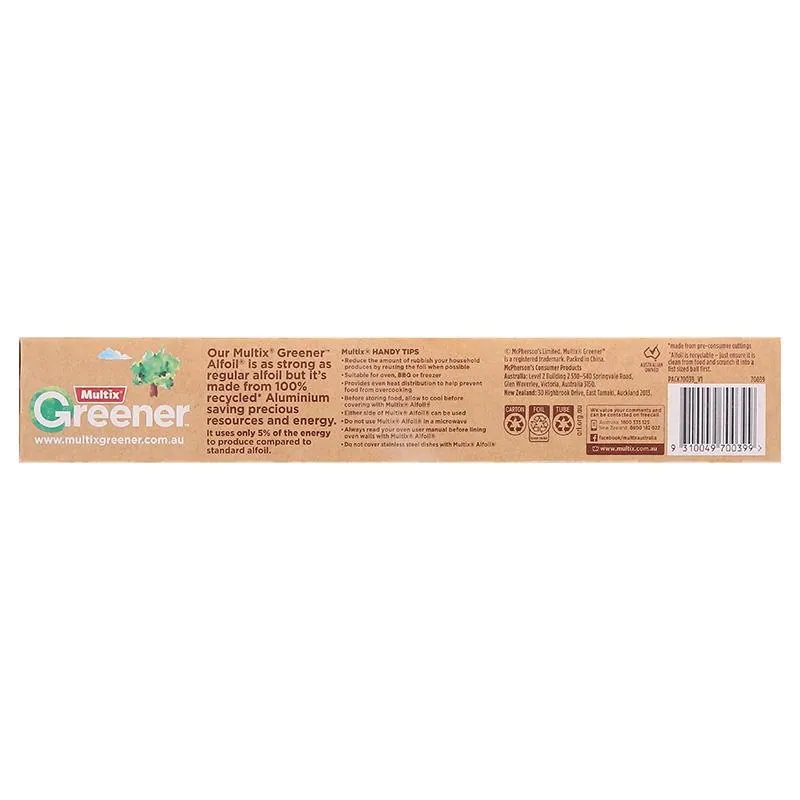 Multix Greener Aluminium Foil 30cm X 25m – image 2
