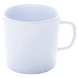 Melamine Mug with Handle 360ml Ø8cm X 8cm - White – image 1