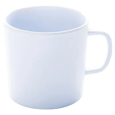 Melamine Mug with Handle 360ml Ø8cm X 8cm - White