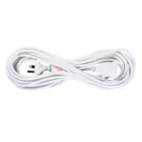 Extension Lead 10 Metre White 240V 10A Max Load 2400W – image 1
