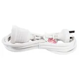 Extension Lead 3 Metre White 240V 10A Max Load 2400W – image 1