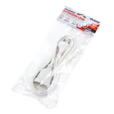 Extension Lead 3 Metre White 240V 10A Max Load 2400W – image 3