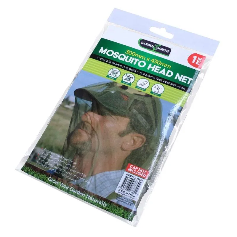 Insect Head Net 50cm X 43cm X 30cm Dia Black Mesh – image 3