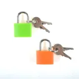 Padlock Colour Includes 3 Keys Per Lock 20mm 2pk – image 1