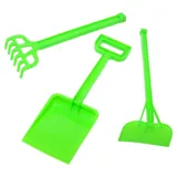 Beach Play Tool Set Sand 3pk 36.5cm Blue, Green, Pink & Yellow – image 2