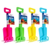 Beach Play Tool Set Sand 3pk 36.5cm Blue, Green, Pink & Yellow – image 3