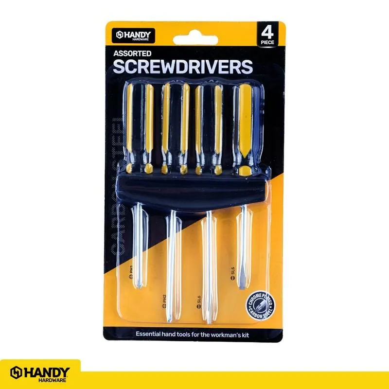 Screwdriver Set with Holder 4pc – image 4