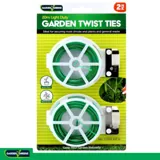 Plant Twist Tie with Cutter 20m Each 2pk Green – image 4