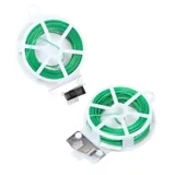 Plant Twist Tie with Cutter 20m Each 2pk Green – image 2