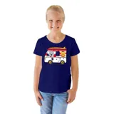 Shirt Short Sleeve Kids Sizes: S, M, L & XL Blue & White Assorted Designs (333301) – image 1